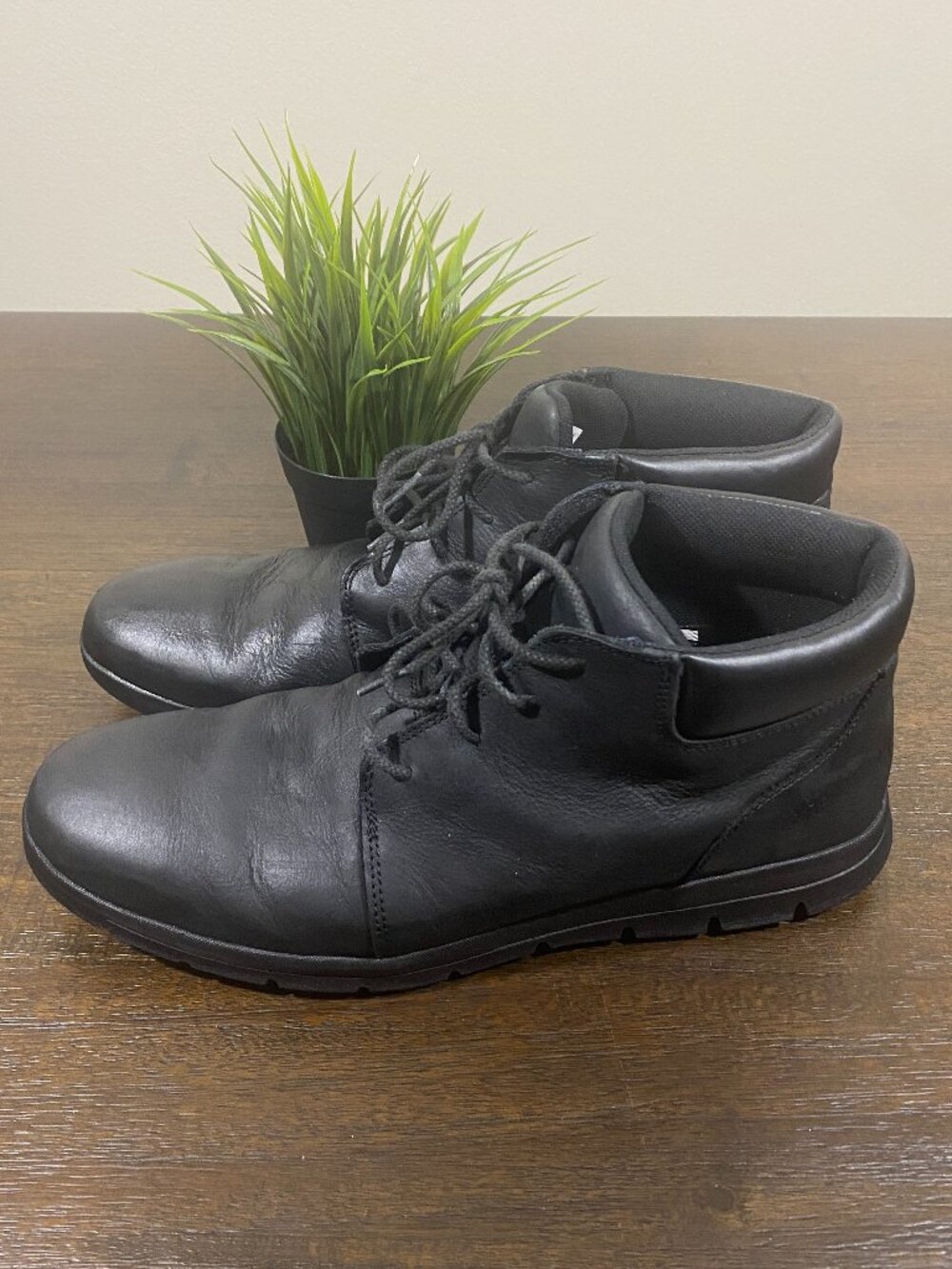 Timberland Graydon Chukka Boots All Black leather - Men's Size 13